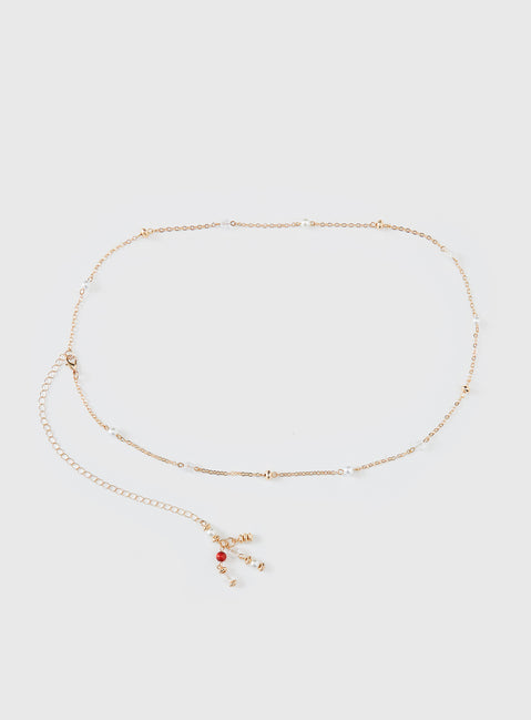 Davall Chain Belt Gold