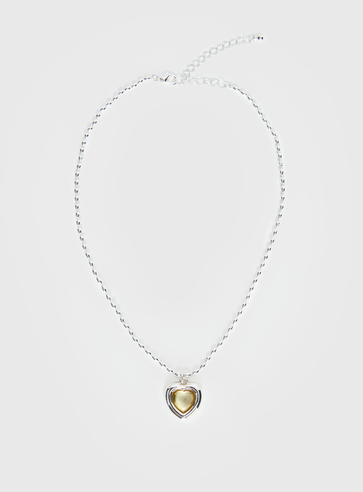 Wishes Granted Dainty Pendant Necklace Silver / Yellow