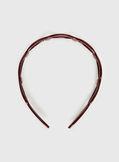 Slow Dance Headband Red