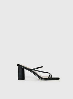 The Becka Heels Black
