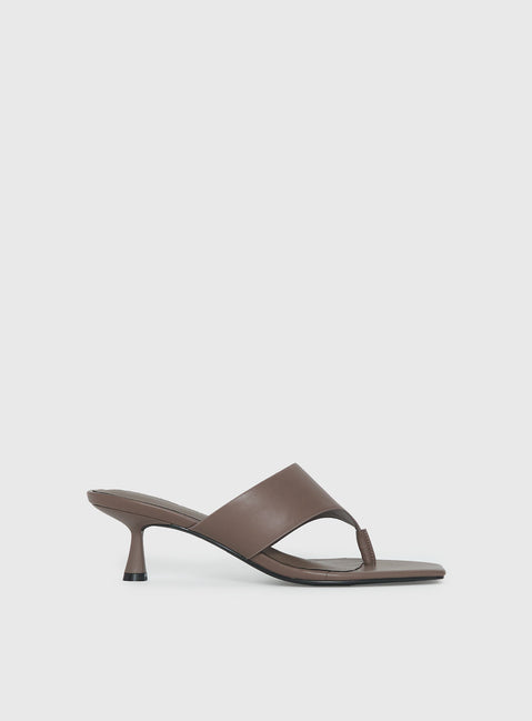 Rowan Heels Chocolate