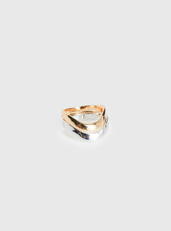 Sandrelle Ring Pack Gold / Silver