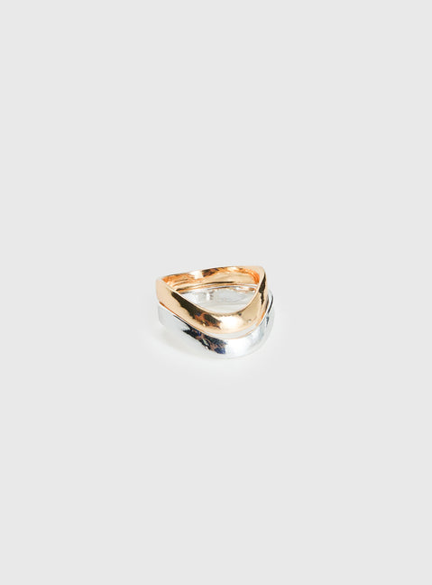 Sandrelle Ring Pack Gold / Silver