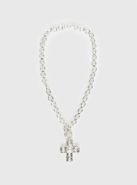 Putney Chunky Necklace Silver