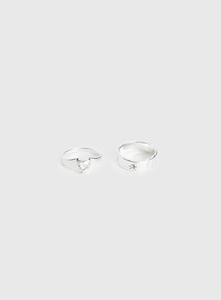Emberglow Ring Pack Silver