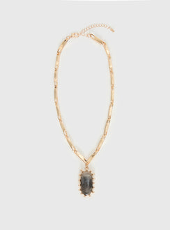 Read Your Mind Pendant Necklace Gold