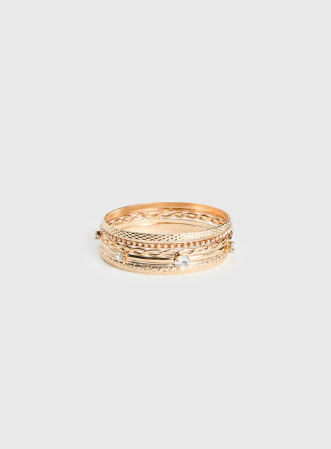 Valera Bracelet Pack Gold