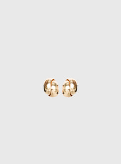 Beck And Call Earrings Gold