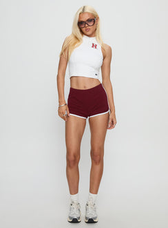 Harvard Old School Mini Short Crimson