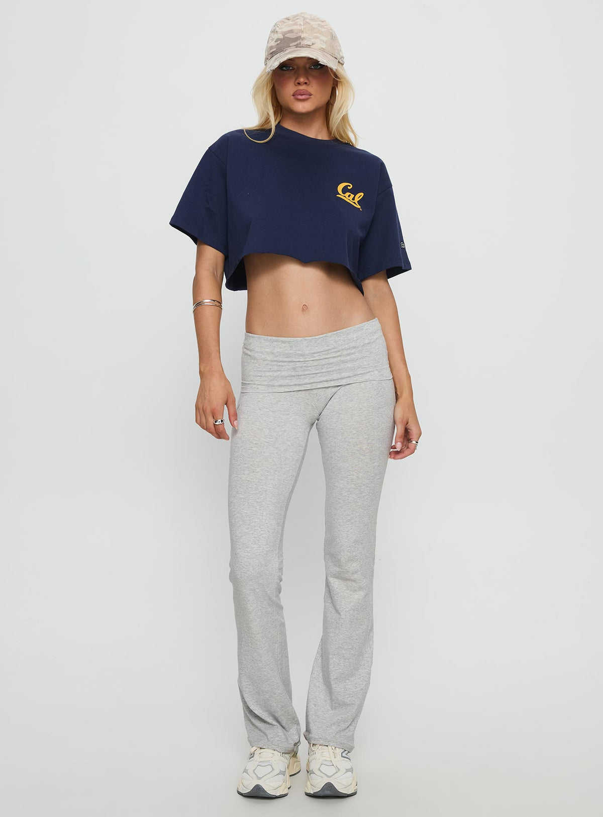 UC Berkeley Track Tee Blue