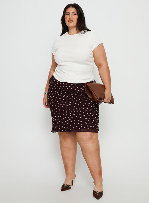 Baseline Longline Rib Top White Curve
