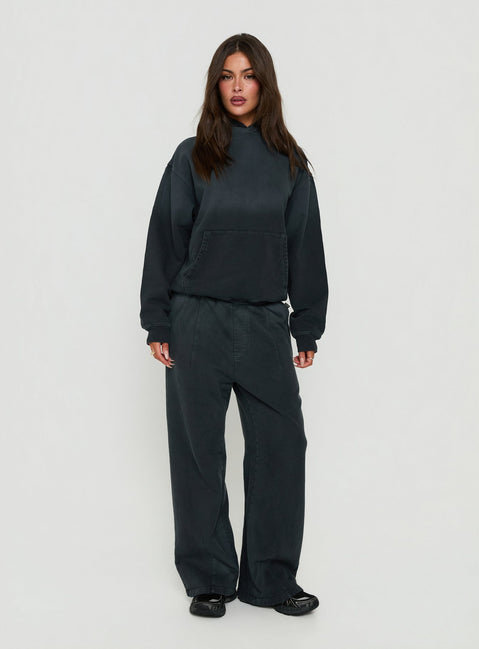 Pullover Oversized Hoodie Black