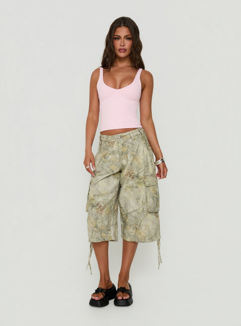Hudsen Longline Cargo Shorts Realtree Camo
