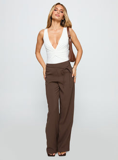 side view of model wearing Princess Polly Midnight In Paris Backless Bodysuit White Sleeveless 