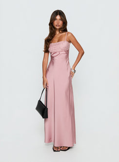 Engracia Sequin Maxi Dress Pink