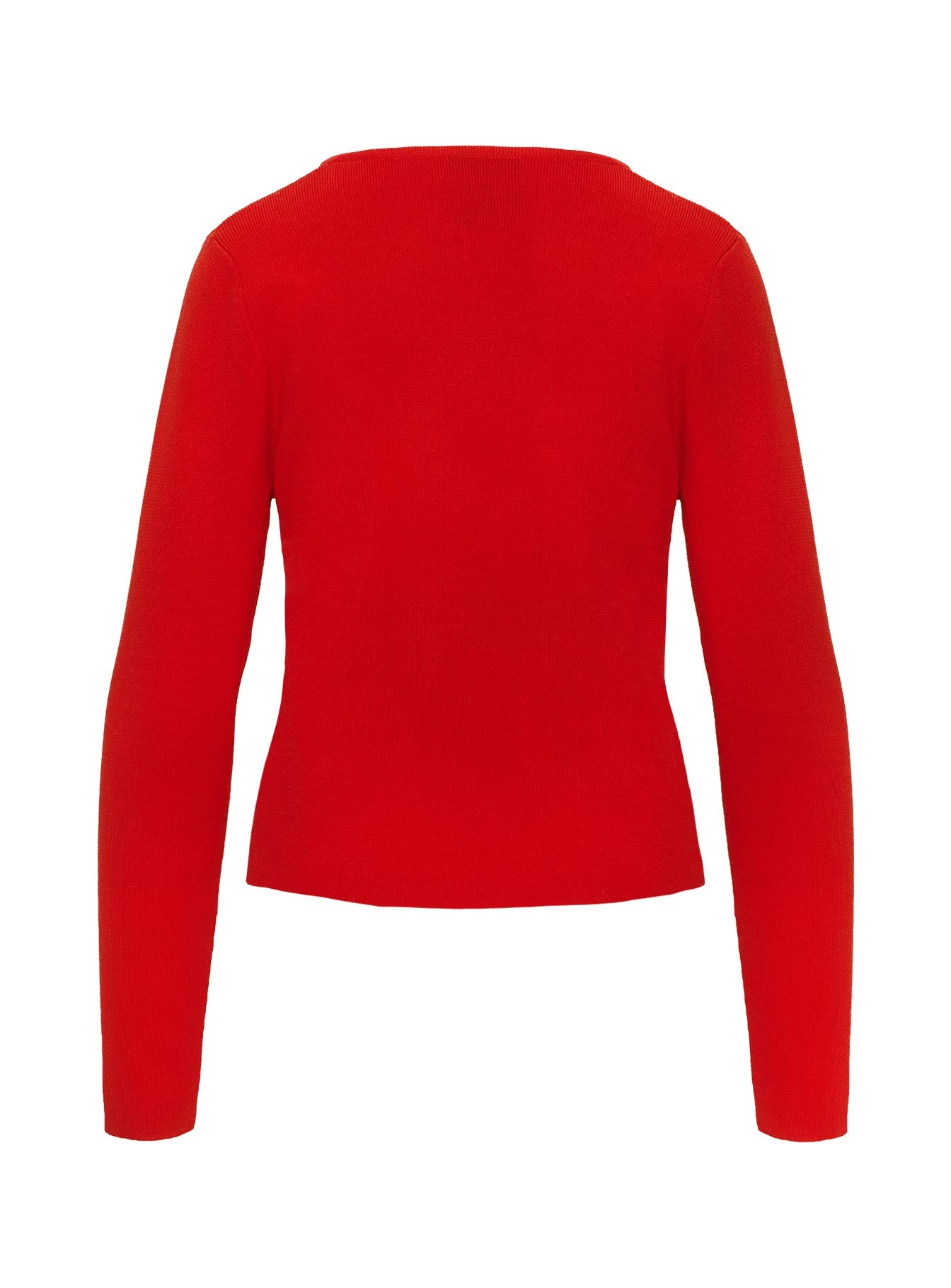 Presenting the Old Burlington Knit Cardigan Red womens-jumpers in short length product Princess Polly