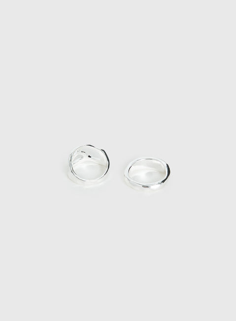 Midnight Rush Ring Pack Silver