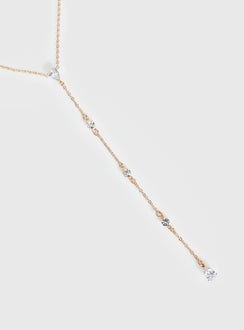 Morelia Diamante Y Necklace Gold