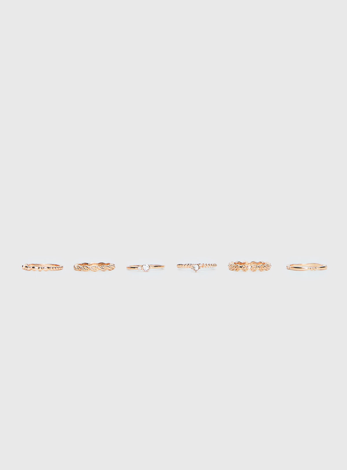 Never Alone Ring Pack Gold