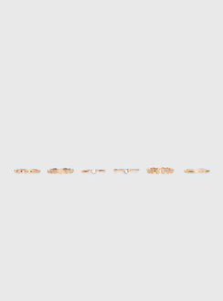 Never Alone Ring Pack Gold