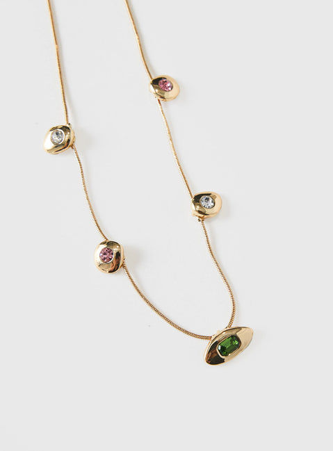Endless Summers Necklace Gold