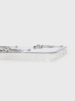 Only Exception iPhone Case Silver