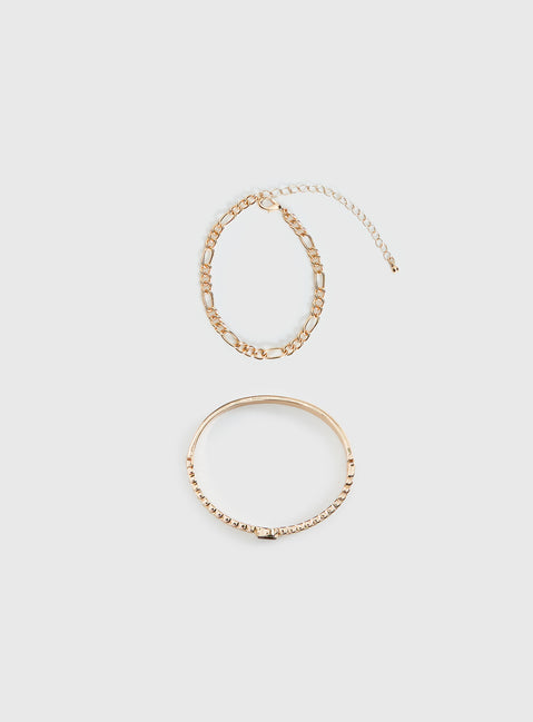 Tanaia Bracelet Pack Gold