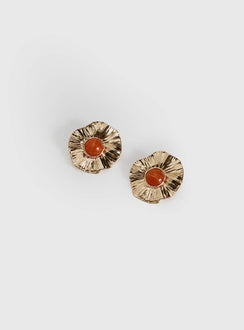 Spend The Night Stud Earrings Gold