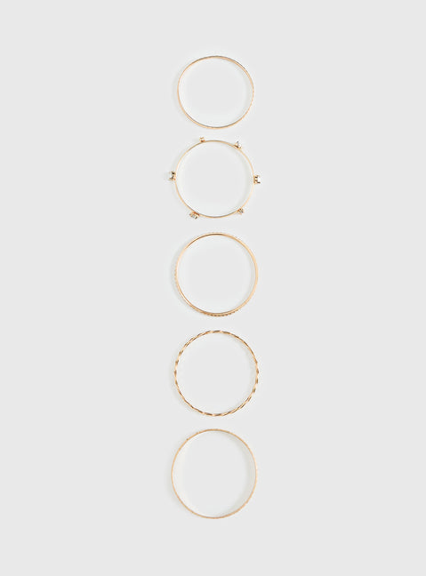 Valera Bracelet Pack Gold