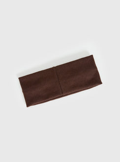 Movie Stars Eyelet Headband Brown