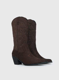 Therapy Clayton Boots Chocolate
