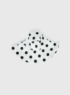 Leina Hat Cream Polka