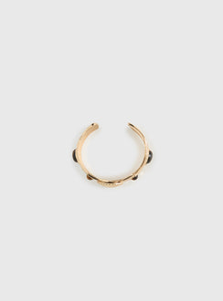 Sun Is Showing Cuff Gold / Brown