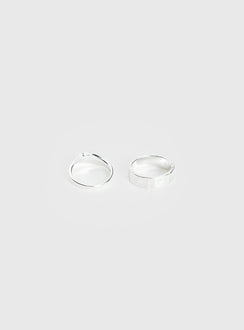Emberglow Ring Pack Silver