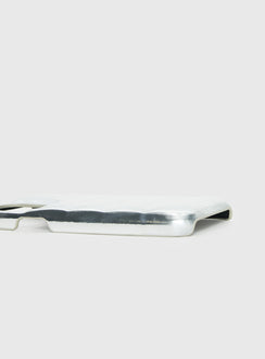 Perfect Harmony Puff iPhone Case Silver