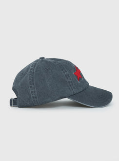 Your Lucky Star Cap Washed Grey
