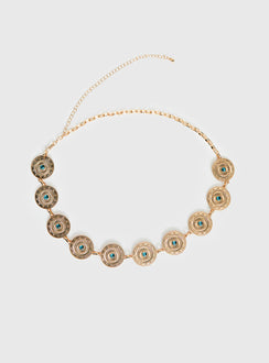 Elyana Chain Belt Gold
