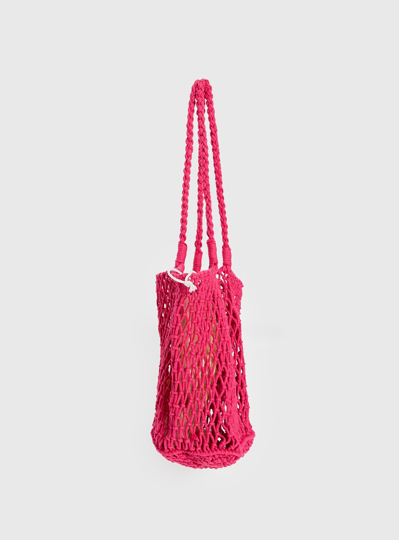 Deylin Woven Tote Bag Pink