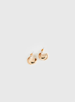 Beck And Call Earrings Gold