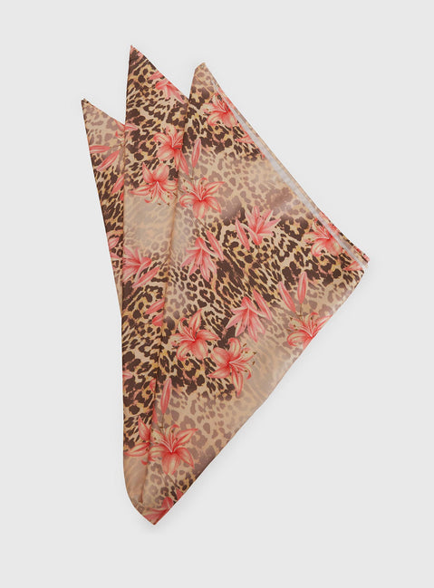 Nellie Scarf Leopard