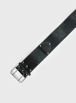 Rhomana Studded Belt Black