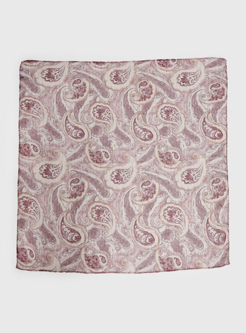 Nellie Hair Scarf Paisley
