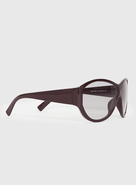 Better Now Sunglasses Maroon