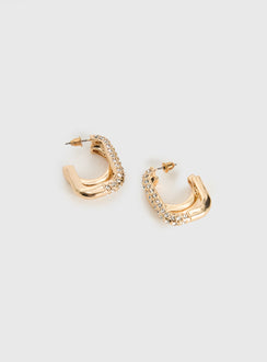 On Your Mind Earring Pack Gold