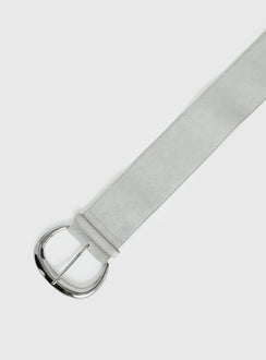 The Other Side Belt Grey / Silver