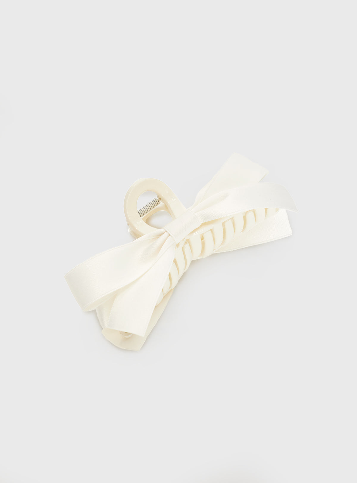 Hair clip with bow Claw clip