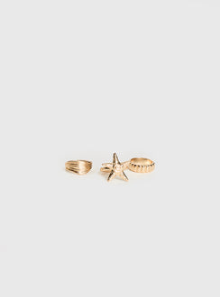 How To Love Ring Pack Gold