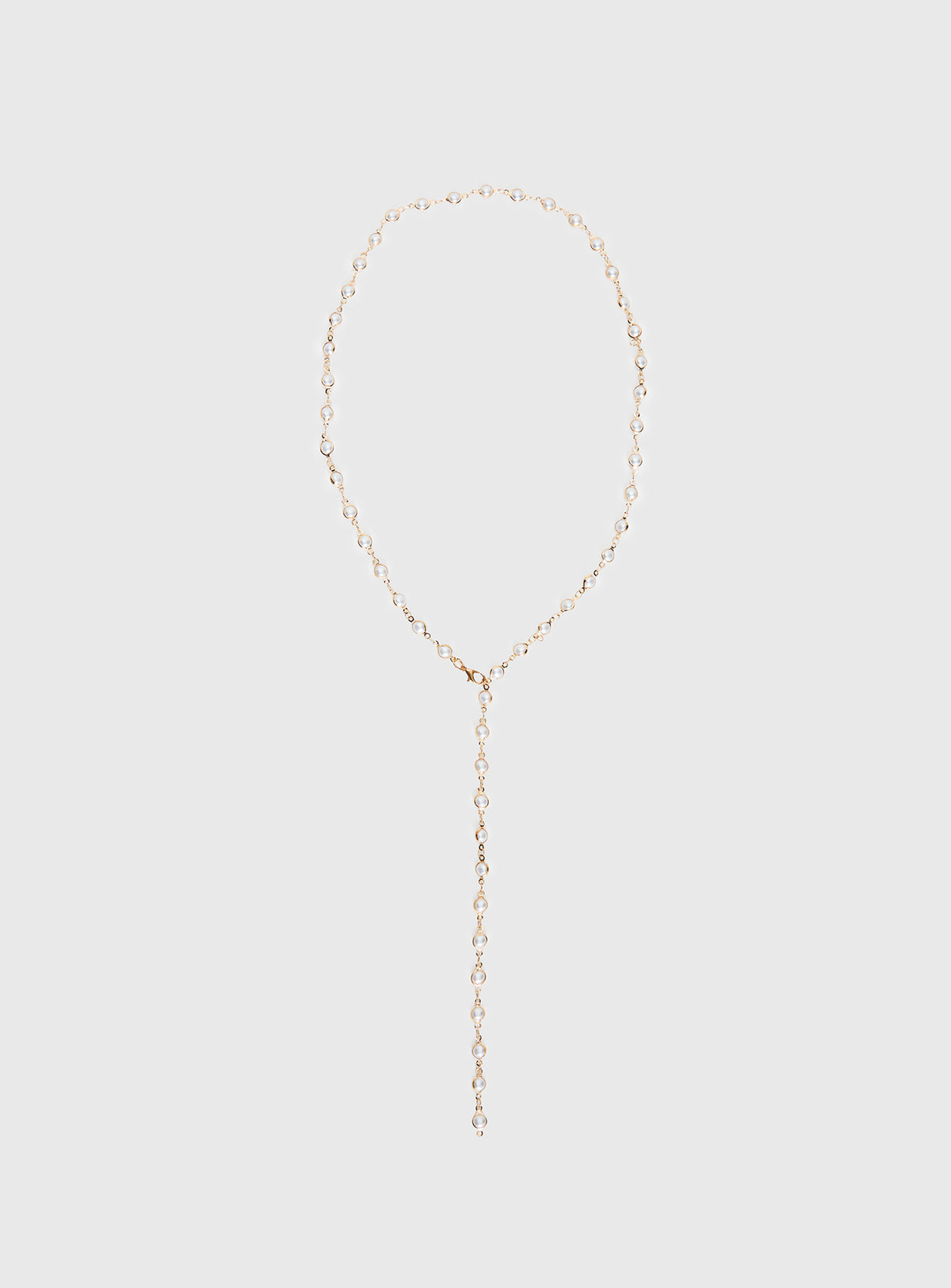 Elenita Long Necklace Gold
