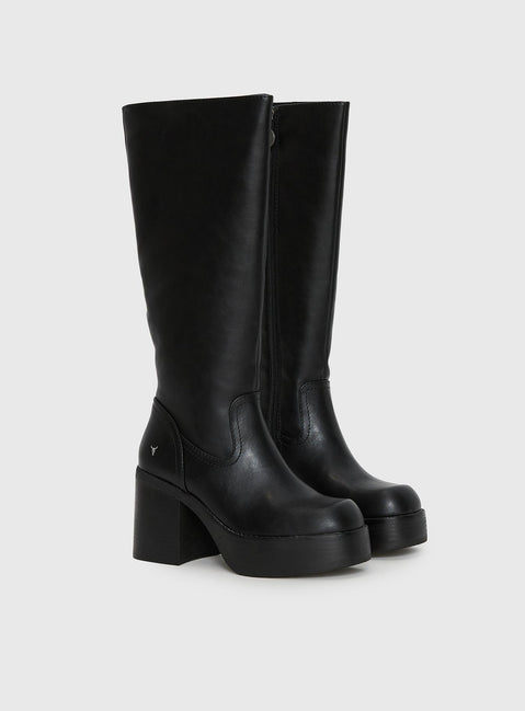 Windsor Smith Nowhere Boots Black