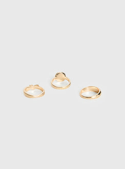 Dear London Ring Pack Gold
